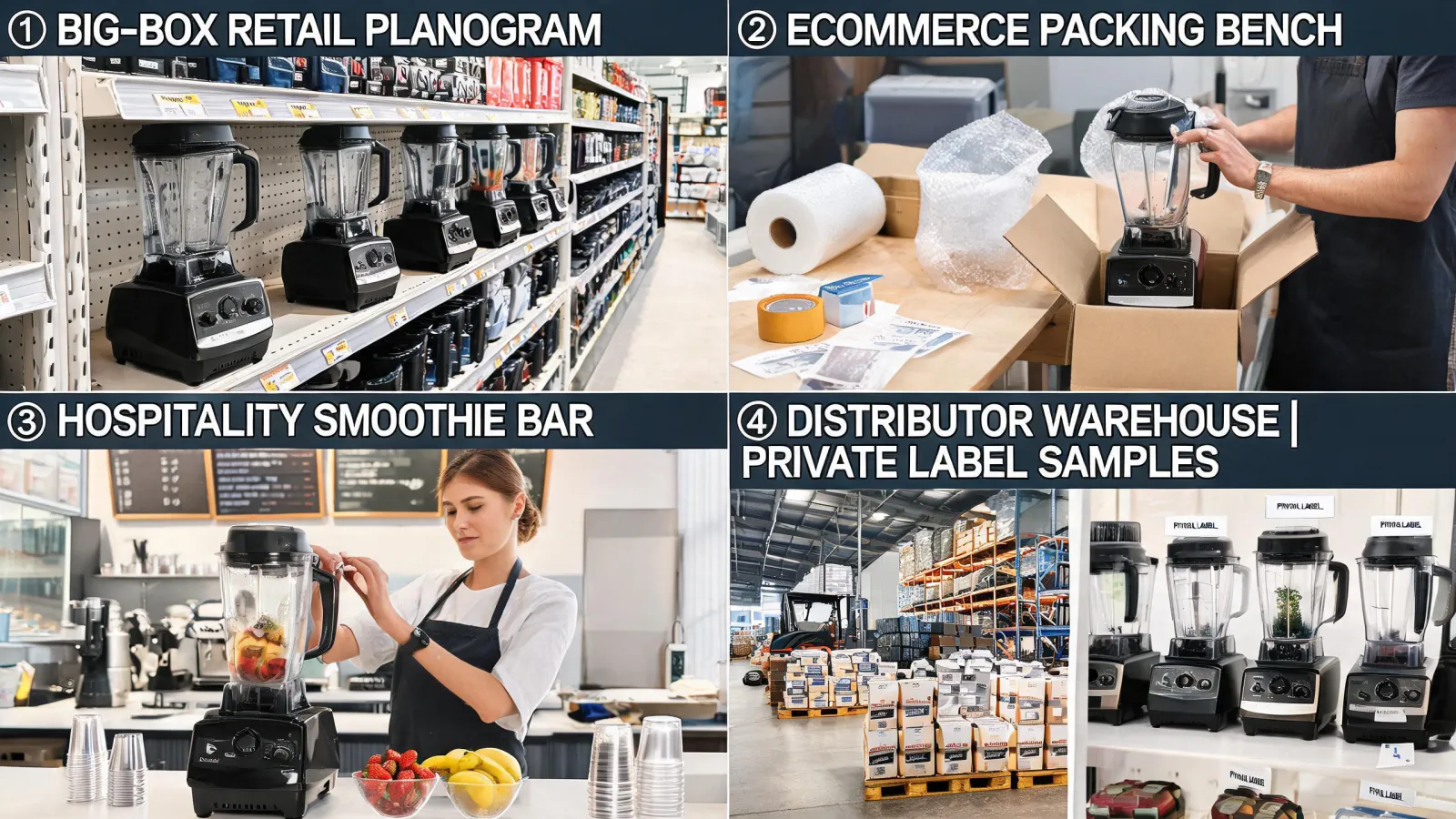 Vitamix channel programs for global appliance buyers